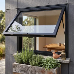 TEZA 65 Series Aluminum Hydraulic Window With Bottom Frame - Image 7
