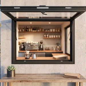 TEZA 65 Series Aluminum Hydraulic Window With Bottom Frame - Image 2
