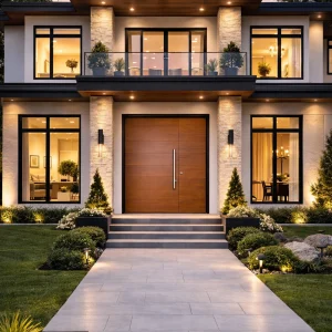 Teza HJ Series - Aluminum Entrance Door - Image 2