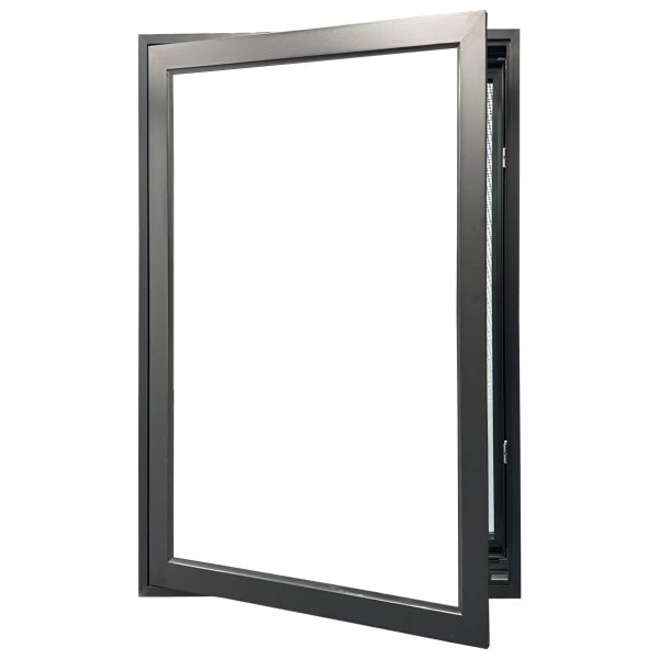 TEZA 75 Series Slim Aluminum Out-Swing Casement Window