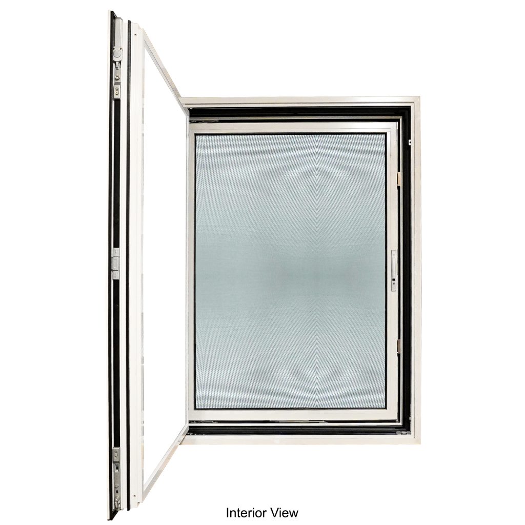 TEZA 75 Series Slim Aluminum Tilt & Turn Window