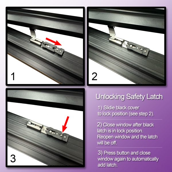 TEZA 75 Series Slim Aluminum Out-Swing Casement Window