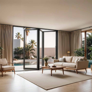 TEZA 90 Series Aluminum Bifold Door