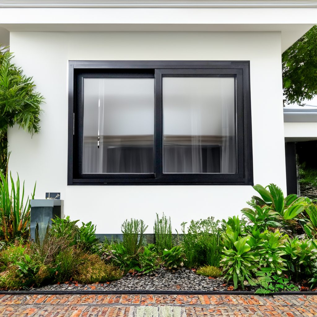 TEZA (Hurricane Rated) Aluminum Sliding Window with PVB Laminate Glass