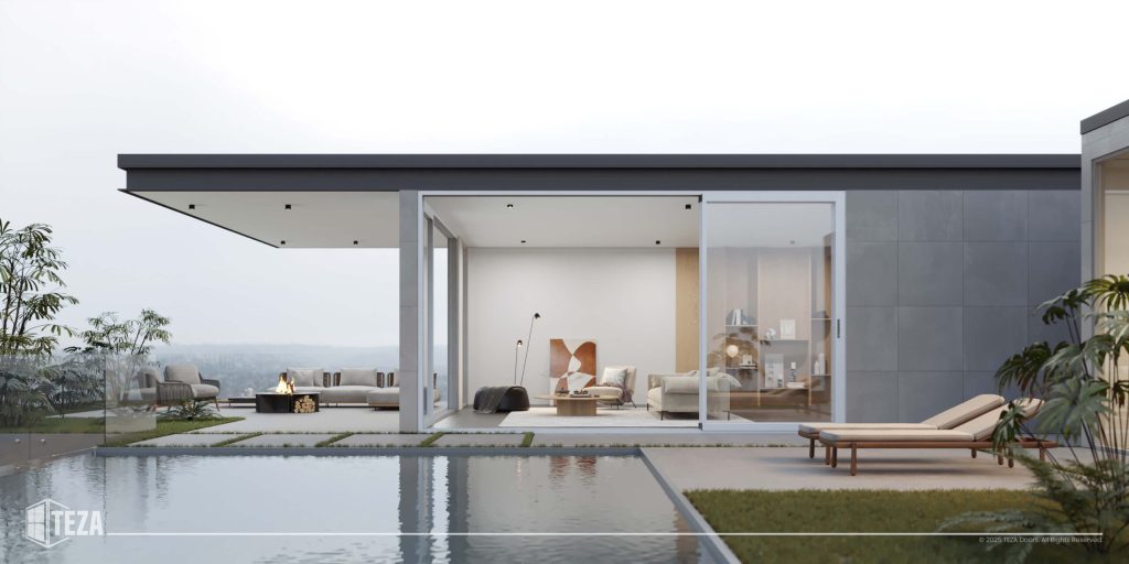 Teza 155 Series Aluminum Sliding Patio Door