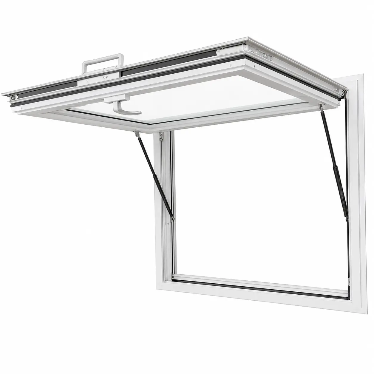TEZA 65 Series Aluminum Hydraulic Window With Bottom Frame - Image 3