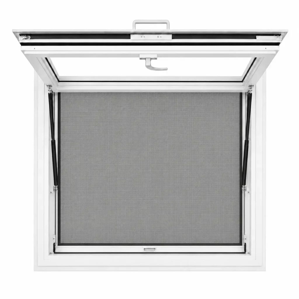 TEZA 65 Series Aluminum Hydraulic Window With Bottom Frame