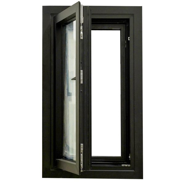 TEZA (Hurricane Rated) Aluminum In-Swing Tilt and Turn Casement Window with PVB Laminate Glass