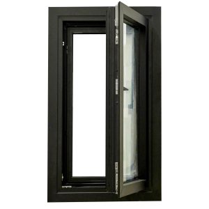 TEZA (Hurricane Rated) Aluminum In-Swing Tilt and Turn Casement Window with PVB Laminate Glass - Image 4
