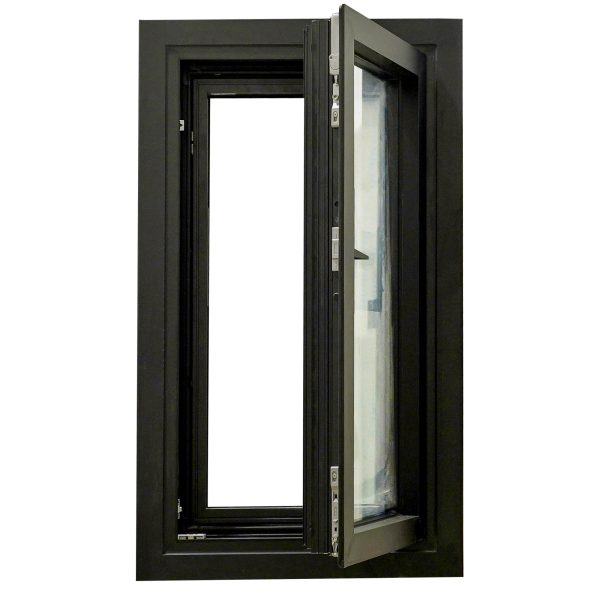 TEZA (Hurricane Rated) Aluminum In-Swing Tilt and Turn Casement Window with PVB Laminate Glass