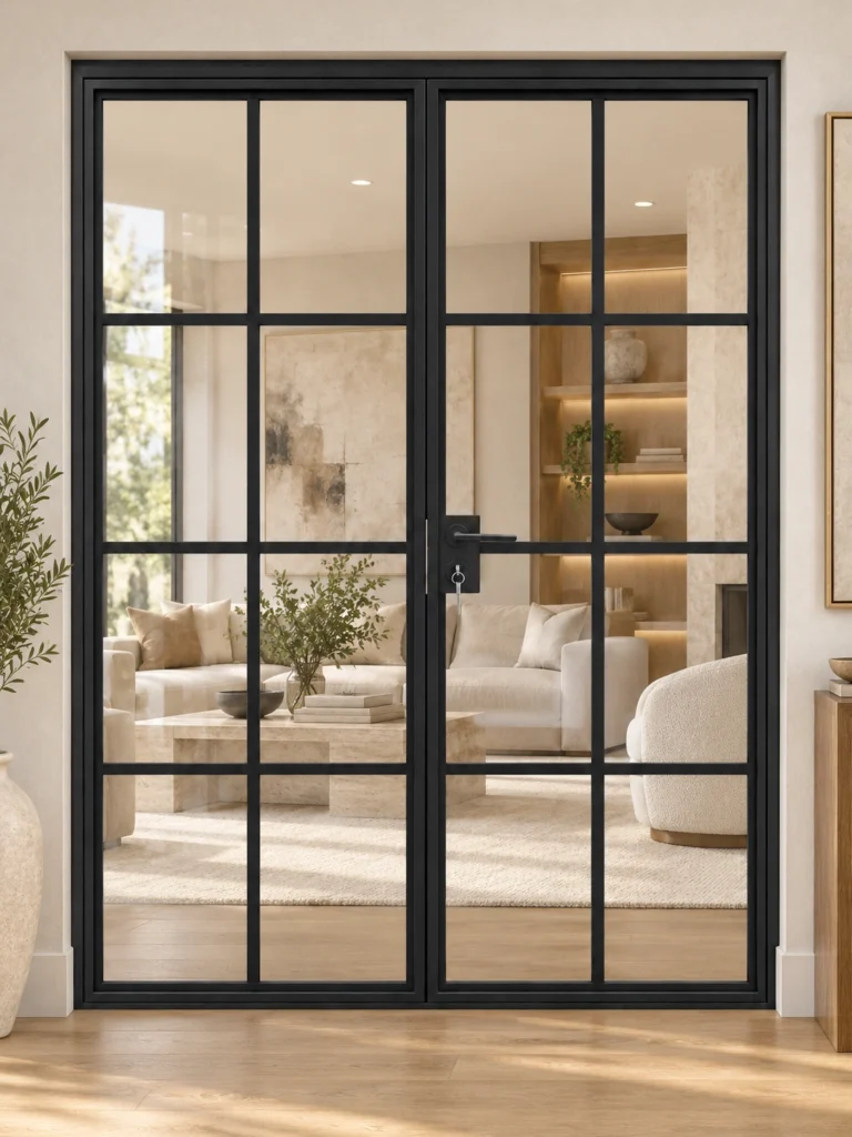 Teza 30 Series Interior French Door - Double - Closed