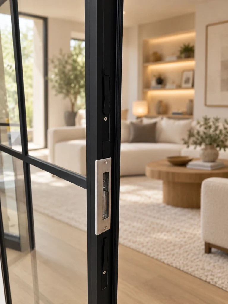Teza 30 Series - Interior French Door With Grills