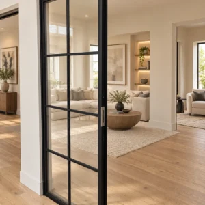 Teza 30 Series - Interior French Door With Grills - Image 4