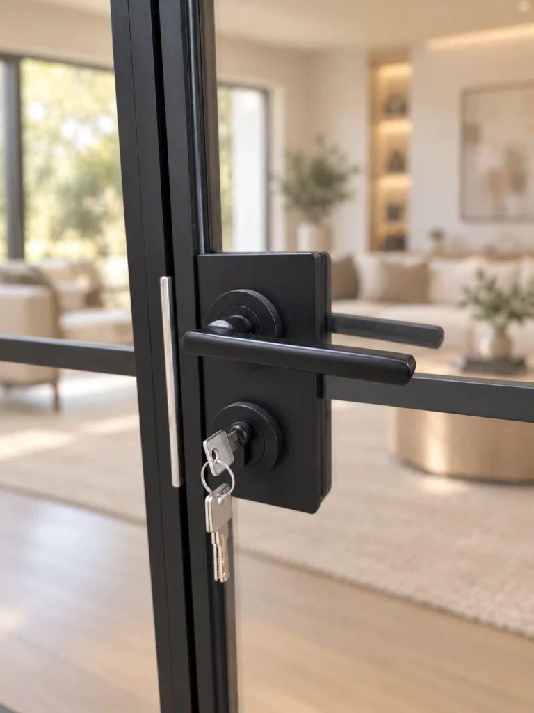 Teza 30 Series - Interior French Door With Grills