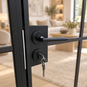 Teza 30 Series - Interior French Door With Grills - Image 6
