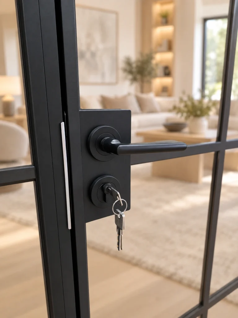 Teza 30 Series - Interior French Door With Grills