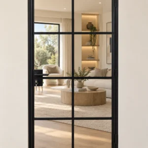 Teza 30 Series - Interior French Door With Grills - Image 7