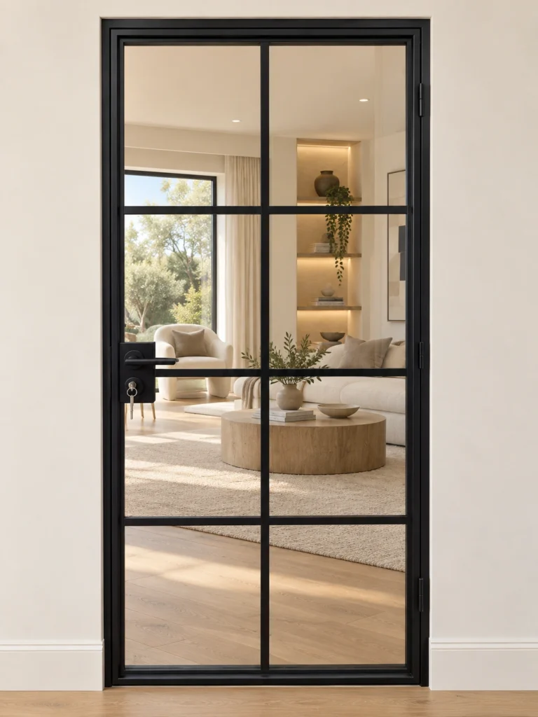 Teza 30 Series - Interior French Door With Grills