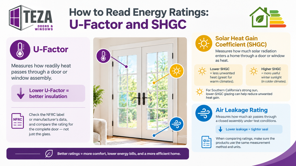 How to Read Energy Ratings: U-Factor and SHGC
